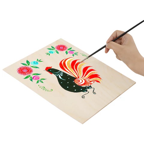 6_Заготовки деревянные для выжигания_выпиливания_росписи, 21_30, набор 5шт BRAUBERG HOBBY