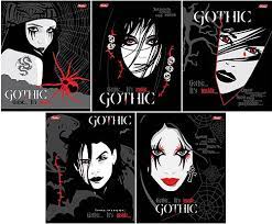 Тетрадь А5 80л клетка, спираль HATBER Gothic, ассорти