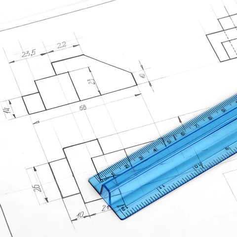5_Линейка 30см пластик BRAUBERG, неон ассорти