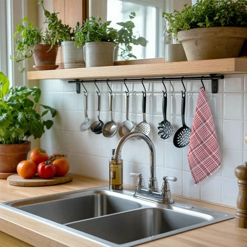 10_Салфетка вафельная универсальная 40_64см, BoomHouse ХЛОПОК, ассорти