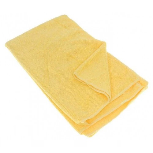 Тряпка для мытья пола 75_140см, 200г_м2, микрофибра Стандарт, желтая