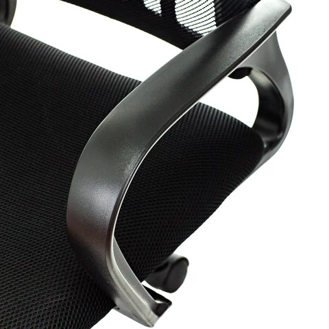 7_Кресло офисное BRABIX Fly MG-396, с подлокотниками, ткань, сетка, черное