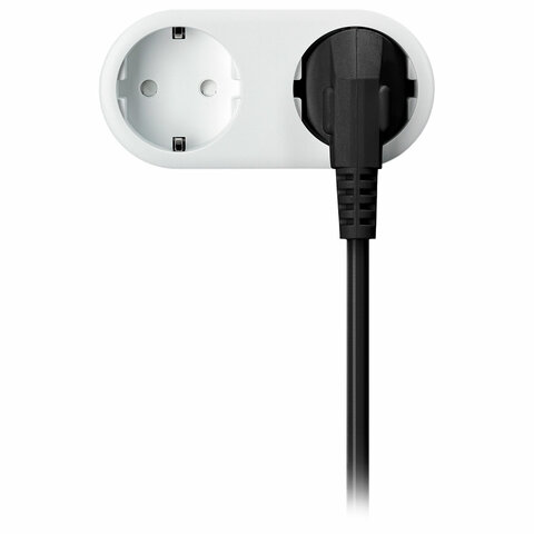 5_Сетевой фильтр DEFENDER ES 5 розеток, 1,8м, черный