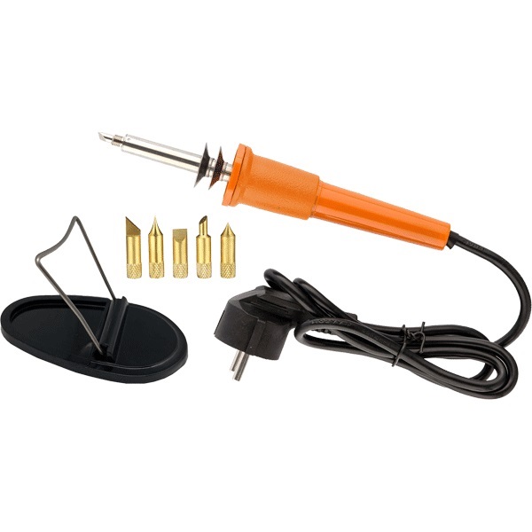 3_Набор для выжигания и пайки deVENTE Pyrograph HOBBY CREATIVE 5 насадок, 7 предметов