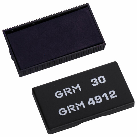 3_Сменная штемпельная подушка синяя для GRM 30, GRM 4912, 47_18мм