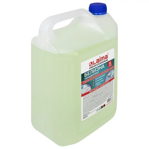 2_Средство для отбеливания, дезинфекции и уборки 5 л БЕЛИЗНА КОНЦЕНТРАТ (хлора 15-30%), LAIMA PROFESSIONAL, 606747