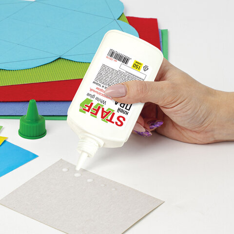 6_Клей ПВА 150г с дозатором STAFF Everyday