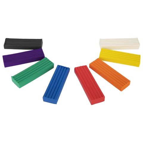 3_Пластилин классический BRAUBERG KIDS, 8 цветов, 160 г, со стеком, 10650