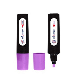 Текстовыделитель ATTOMEX 1-5мм, фиолетовый