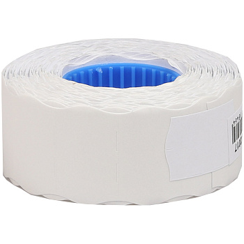 Этикет-лента 26*16мм белая 800шт волна OfficeSpace