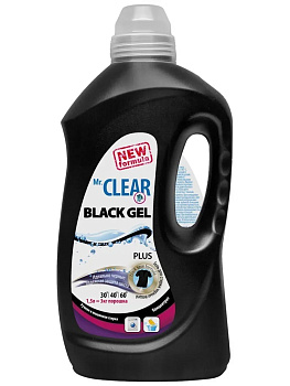 Средство для стирки жидкое универсальное 1,5л Mr.CLEAR, для черного белья, гель