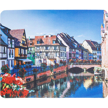 Коврик для мыши ProMEGA, искуственная кожа 220*180*1,2мм, город