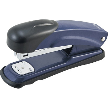 Степлер №24/6, 26/6 до 25л deVENTE Liquid Metal, металический корпус, синий