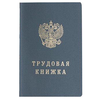 Бланк документа Трудовая книжка 88*125мм, 22л ГОЗНАК