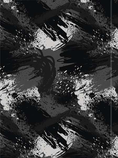 4_Блокнот А5 80л клетка, твердый переплет PROF-PRESS Темный камуфляж, ламинированная обложка