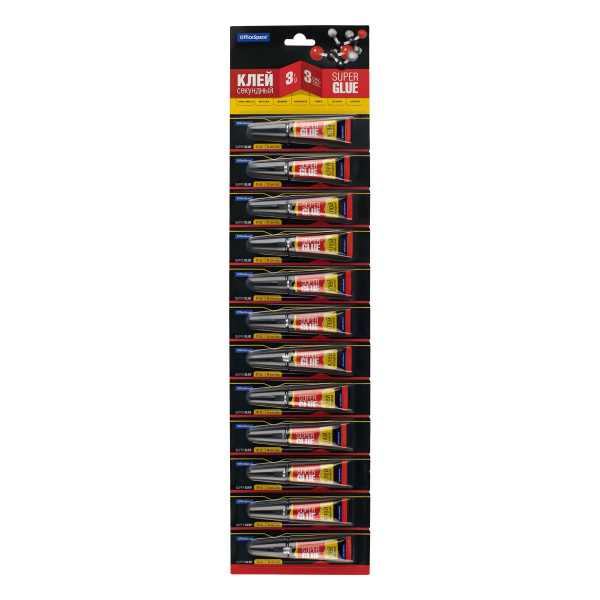 3_Клей моментальный OfficeSpace Super Glue Суперклей 3гр