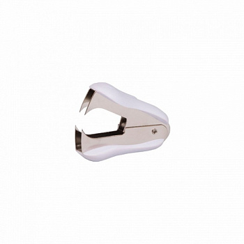 Антистеплер для скоб №10, 24/6, 26/6 с фиксатором LAMARK, белый