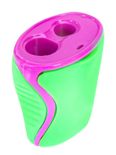 4_Точилка с контейнером, 2 отверстия PROF-PRESS, ассорти