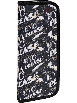 Пенал для кистей 1 отделение, полиэстер, 270*100мм, PROF-PRESS Надписи белым