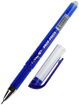 Ручка гелевая пиши-стирай 0,5мм PROF-PRESS, СИНЯЯ