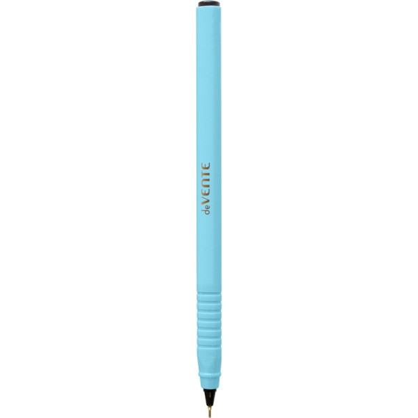 8_Ручка шариковая масляная, 0,7мм deVENTE Speed Pro Triolino Pastel СИНЯЯ, корпус ассорти