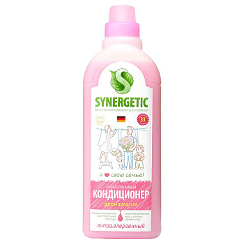 Кондиционер для белья 1л SYNERGETIC Аромамагия, неконцентрат