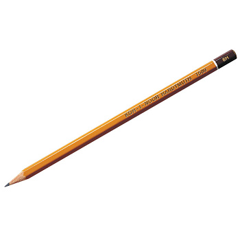 Карандаш чернографитный 8Н KOH-I-NOOR 1500, профессиональный