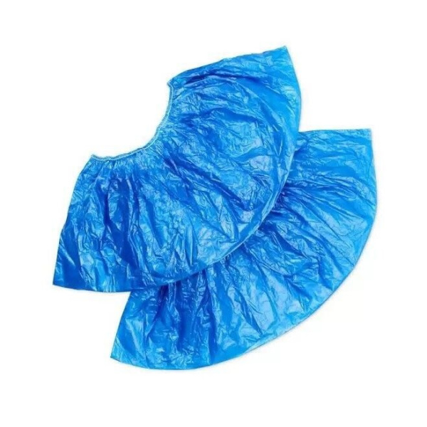 Бахилы голубые, 50 пар, 50мкм, 5г, особо прочные