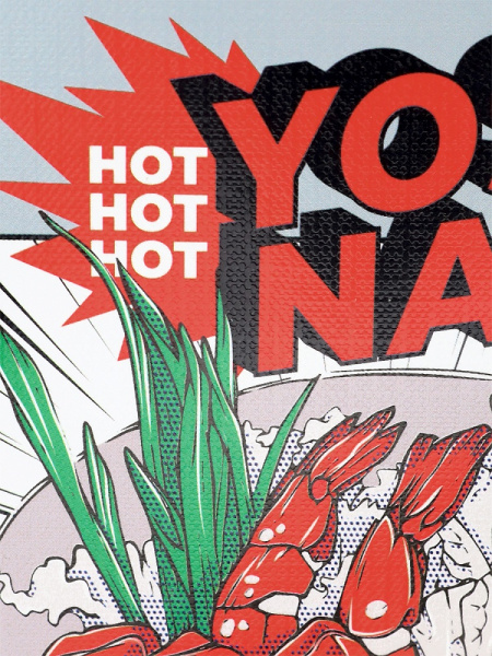 4_Блокнот А6 160л клетка, твердый переплет PROF-PRESS АЗИАТСКАЯ КУХНЯ, ламинированная обложка