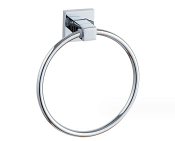 Держатель-кольцо для полотенец, нержавеющая сталь, крепление к стене