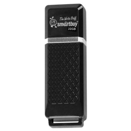 Память USB2,0 Flash 32Gb SMARTBUY Quartz черный