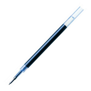 Стержень гелевый СИНИЙ, евронаконечник 0,5мм, 111мм Zebra Fine 2шт блистер