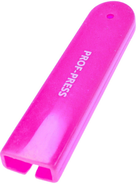 7_Ножницы 120мм PROF-PRESS с футляром для лезвий, розовые