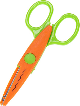 Ножницы 130мм PROFIT Монстрики, фигурное лезвие "зиг-заг"