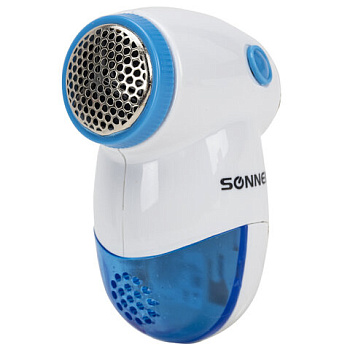 Машинка для удаления катышков SONNEN FS-8809, белый/голубой