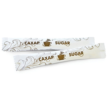 Сахар порционный в стиках по 5г, 200шт