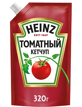 Кетчуп HEINZ Томатный 320г