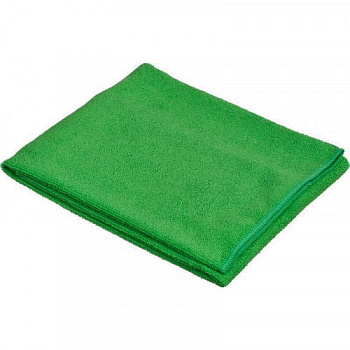 Тряпка для мытья пола 60*80см, 250г/м2, микрофибра, зеленая