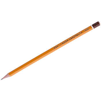 Карандаш чернографитный 5Н KOH-I-NOOR 1500, профессиональный