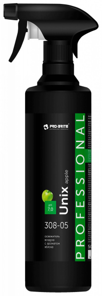 Освежитель воздуха PRO-BRITE Unix Apple 500мл, бактерицидный