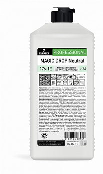 Средство для мытья посуды 1л PRO-BRITE Magic Drop Neutral, гель, концентрат