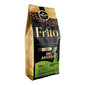 Кофе в зернах 1000гр FRITO Coffee Del Arabika