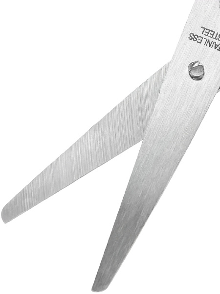 6_Ножницы 120мм PROF-PRESS с футляром для лезвий, голубые