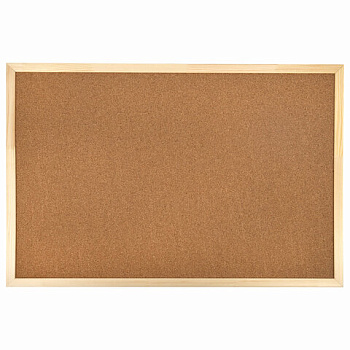 Доска пробковая 60*90см Chanyu, деревянная рама