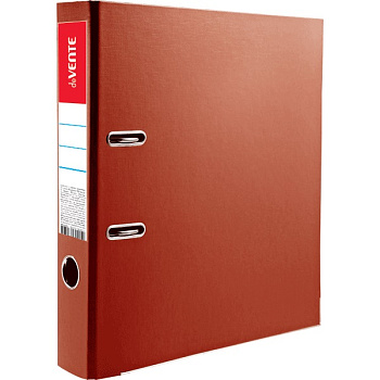 Папка-регистратор deVENTE корешок 50мм, ламинированная, с металлическим кантом, разборная, красная