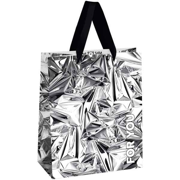 Пакет подарочный ламинированный 18_10_23см MESHU Shine