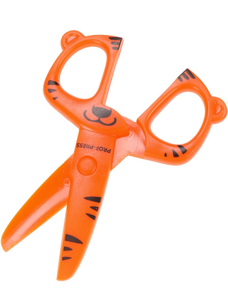 5_Ножницы 120мм PROF-PRESS Тигруля, фигурные ручки