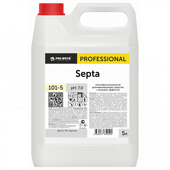 Средство моющее универсальное 5л PRO-BRITE Septa, концентрат