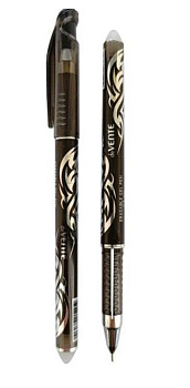 Ручка гелевая пиши-стирай 0,5мм deVENTE Energery, ЧЕРНАЯ