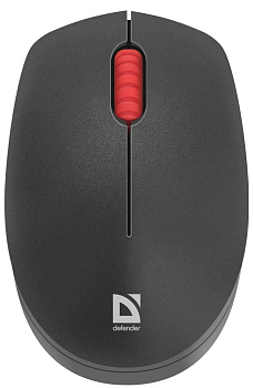Мышь беспроводная DEFENDER Tiana MB-055, 3 кнопки+1 колесо-кнопка, оптическая, черная